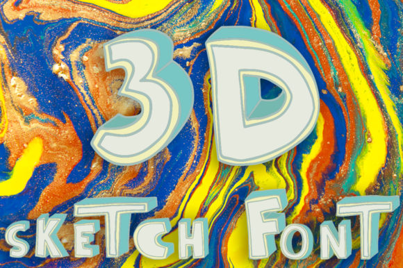 3D Sketch Font Review