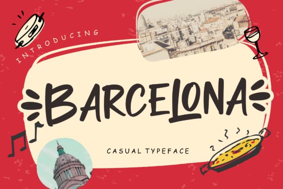 Barcelona Font: A Joyful Typeface for Makers