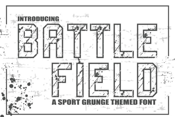 Battlefield Font for Web Design