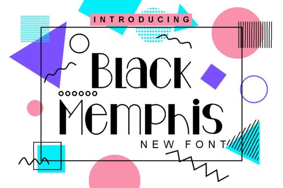 Black Memphis: A Versatile Display Font