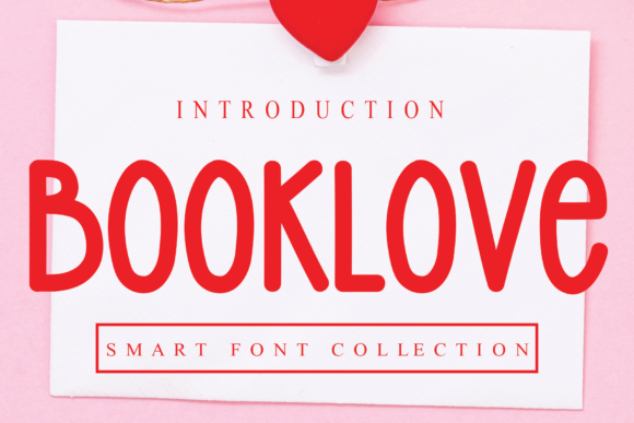 Booklove: A Bold Display Font for Creative Projects