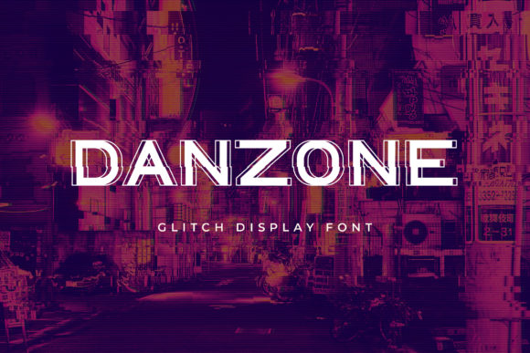 Danzone: A Modern Display Font