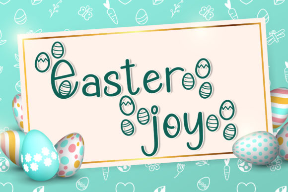 Easter Joy Font for Creative Campaigns