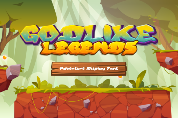 Godlike Legends Font for Creative Design