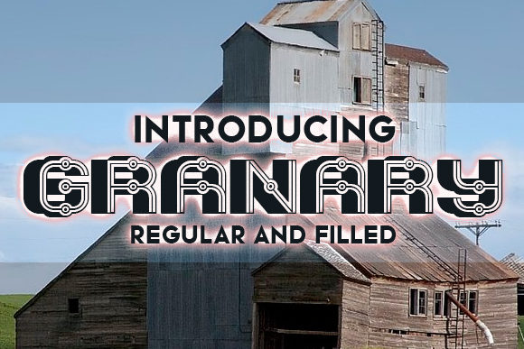 Granary: A Bold Display Font