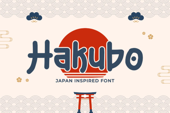 Hakubo: A Japanese-Inspired Display Font