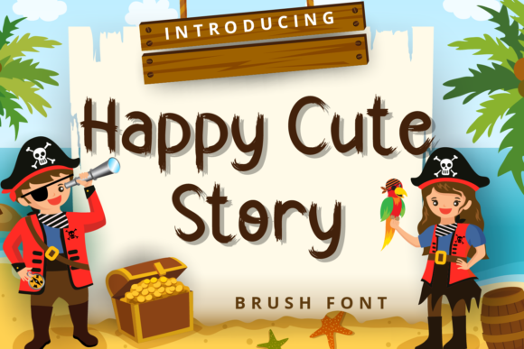Happy Cute Story Font Review