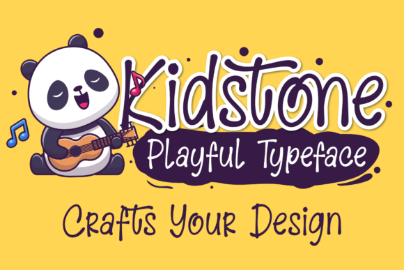 Kidstone: A Playful Display Font