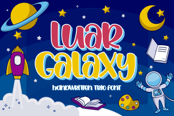 Luar Galaxy: A Bold Font for Digital Campaigns