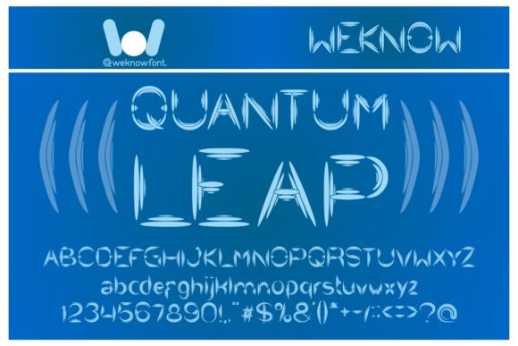 Quantum Leap Font for Business