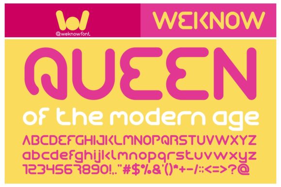 Queen of the Modern Age Font