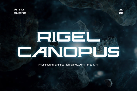 Rigel Canopus Font: Bold and Beautiful