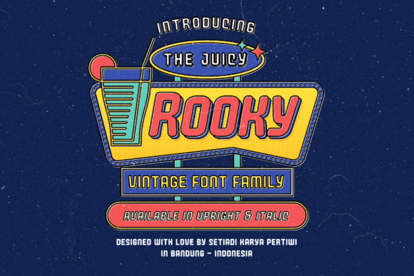 The Juicy Rooky Font