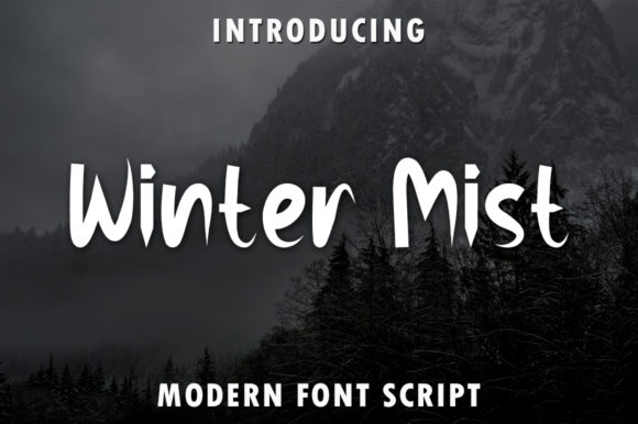 Winter Mist: A Stylish Font for Business Branding