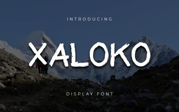 Xaloko is a font that demands attention. It’s not the kind of typeface you slide into a design unnoticed—it’s the one that makes your eyes stop and take a second look. I first encountered it while working on a branding project for a small, independent café. The client wanted something bold, something that felt like it belonged in a neighborhood spot with a story to tell. Xaloko fit perfectly, offering a raw, textured presence that added character without overpowering the design.